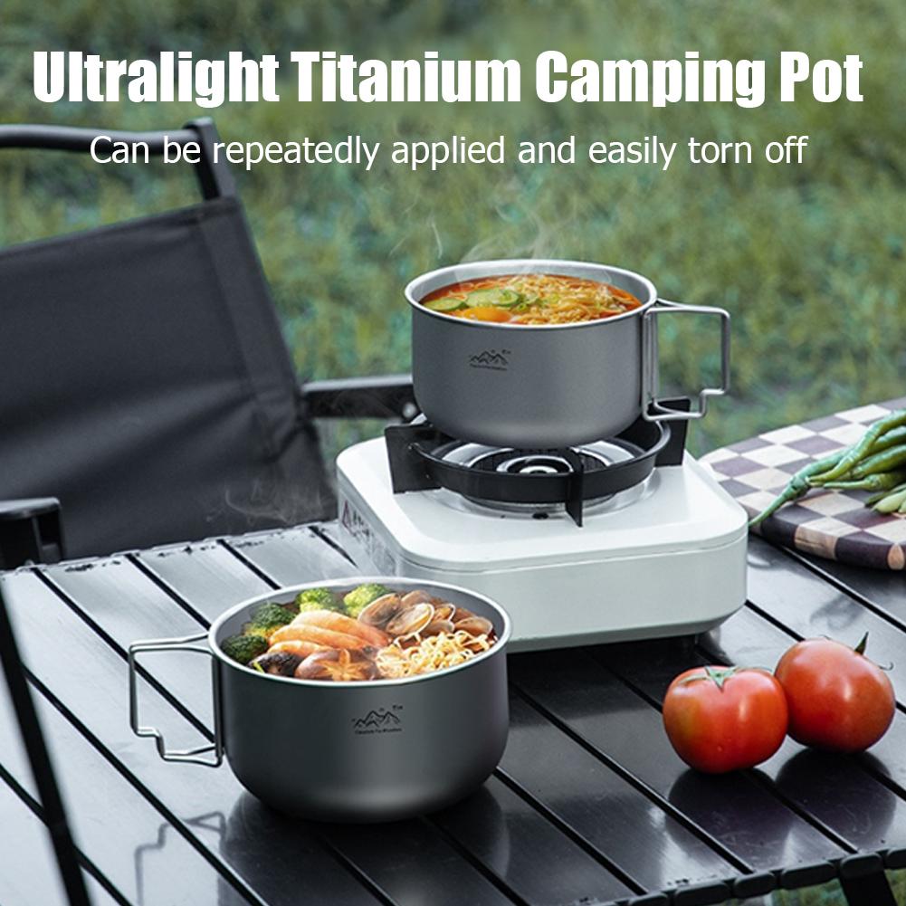 Ultralight Titanium Backpackin - đánh giá và giá Camping Cooking Set Stainless Steel
