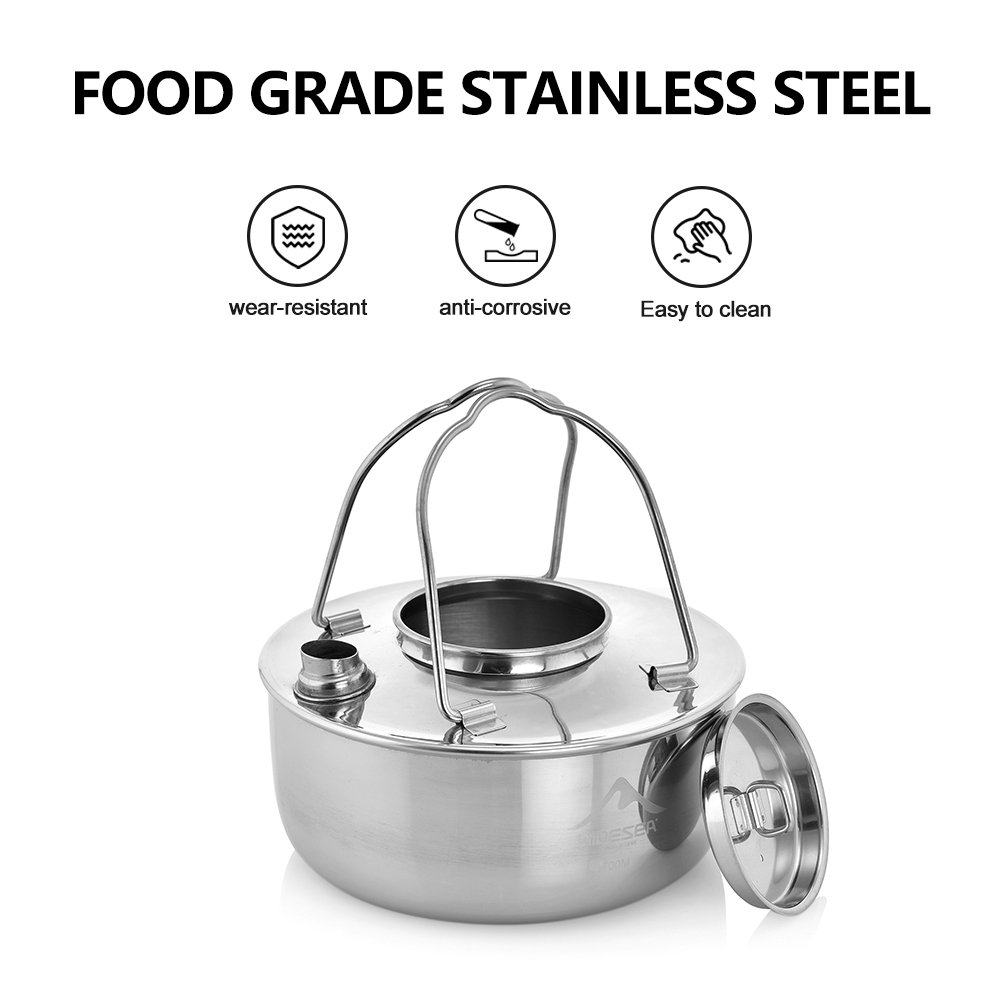 Widesea Camping Outdoor 1.7L S - đánh giá và giá Camping Cooking Unit
