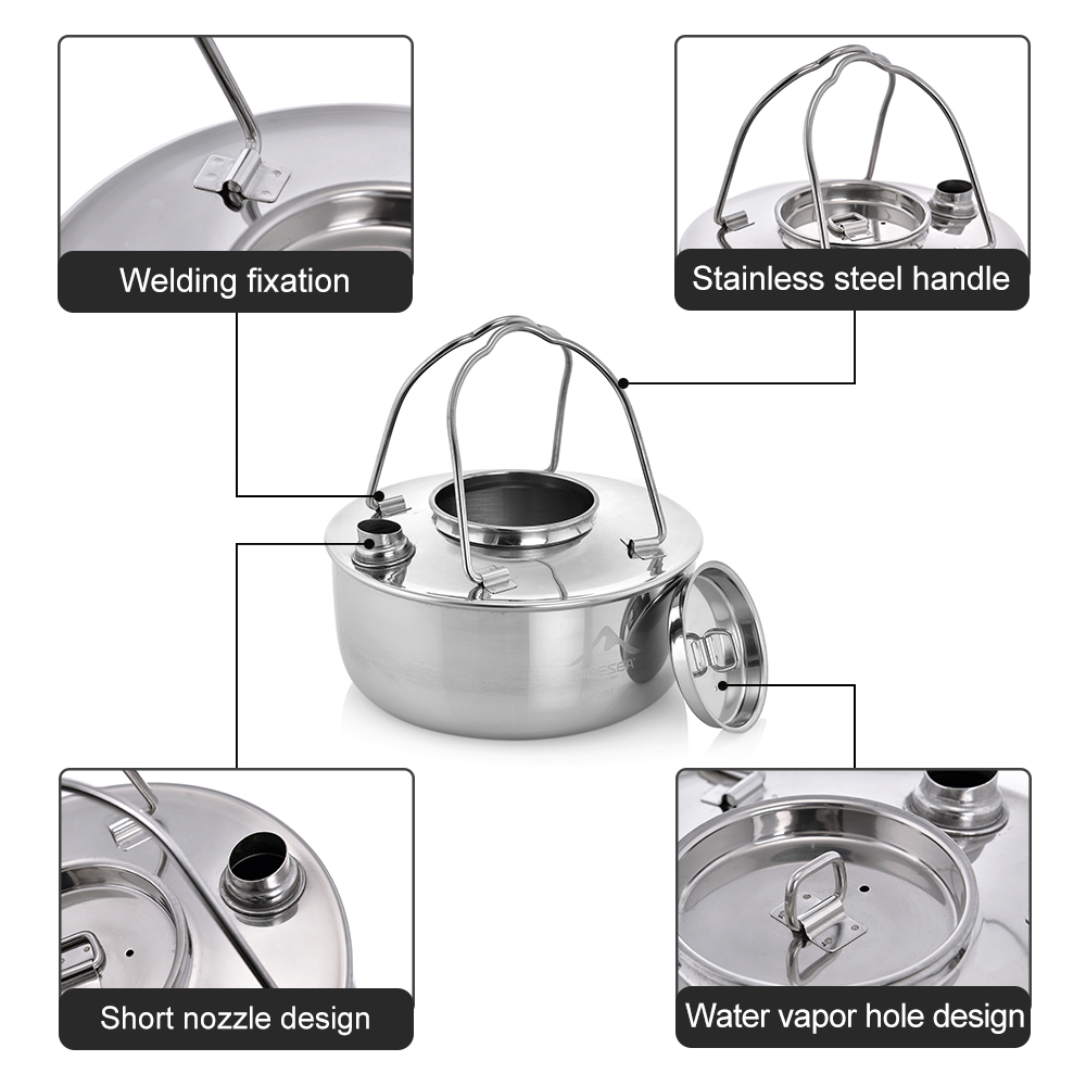 Widesea Camping Outdoor 1.7L S - đánh giá và giá Camping Cooking Unit