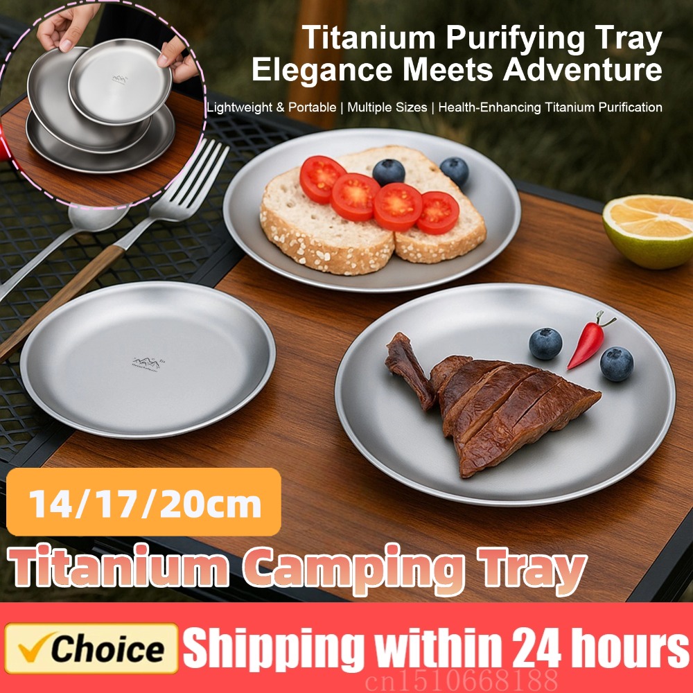 14/17/20cm Titanium Camping Pl - đánh giá và giá Camping Cooking Set Stainless Steel