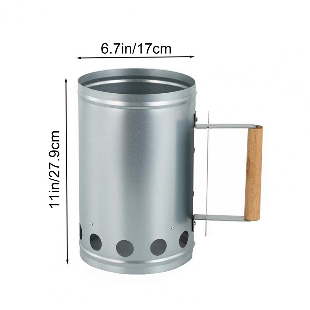 Fire-in Bucket Charcoal Starte - đánh giá và giá Charcoal Chimney Starter