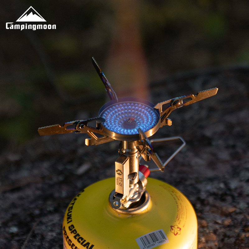 CAMPINGMOON XT-2F Xuanfeng Tit - đánh giá và giá Cooking On Camping Stove