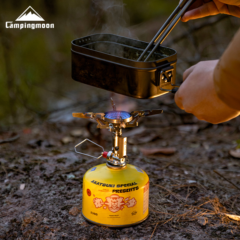 CAMPINGMOON XT-2F Xuanfeng Tit - đánh giá và giá Cooking On Camping Stove