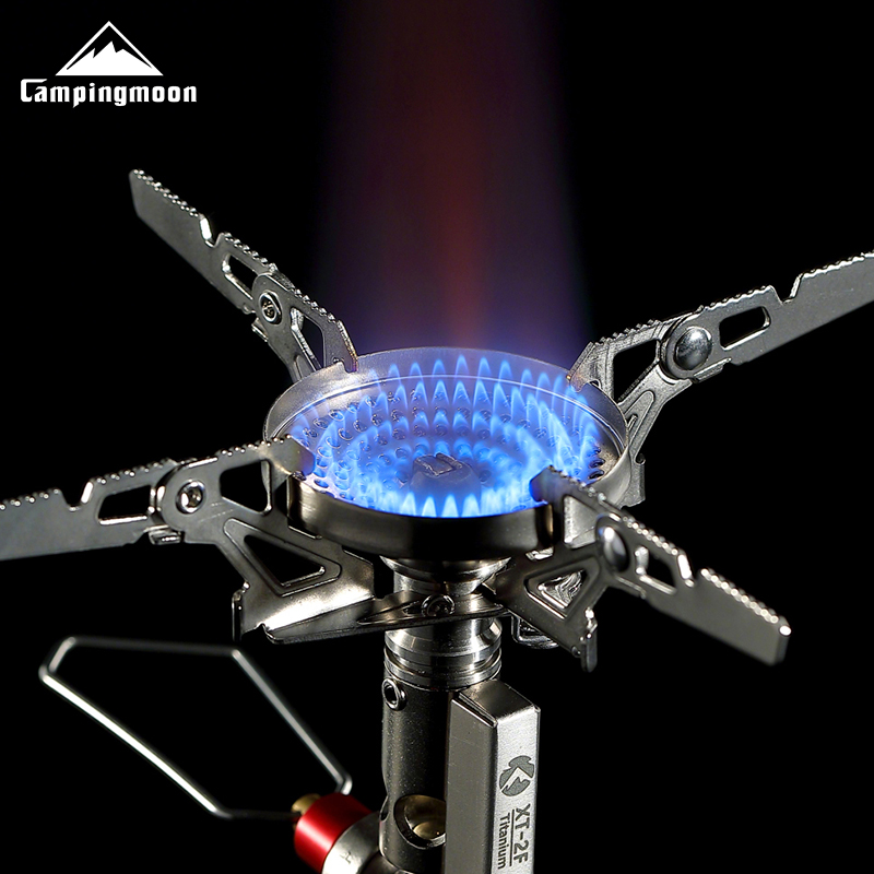 CAMPINGMOON XT-2F Xuanfeng Tit - đánh giá và giá Cooking On Camping Stove