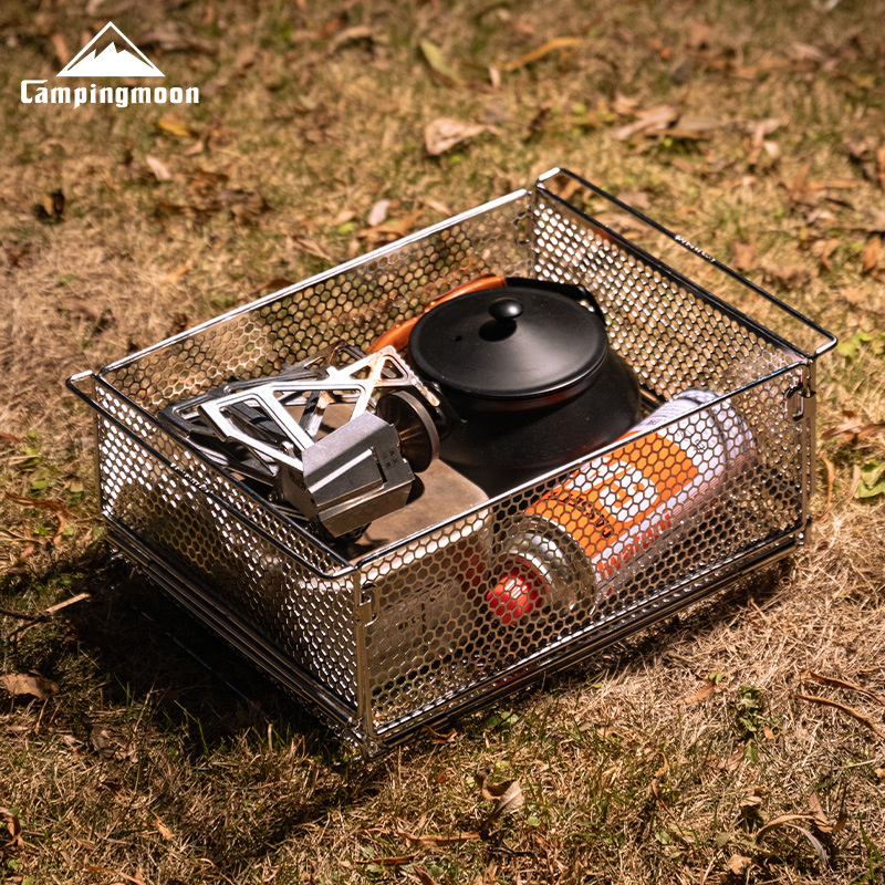 CAMPINGMOON CK-24SF Outdoor IG - đánh giá và giá Camping Cooking Basket