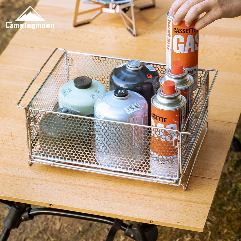 CAMPINGMOON CK-24SF Outdoor IG - đánh giá và giá Camping Cooking Basket