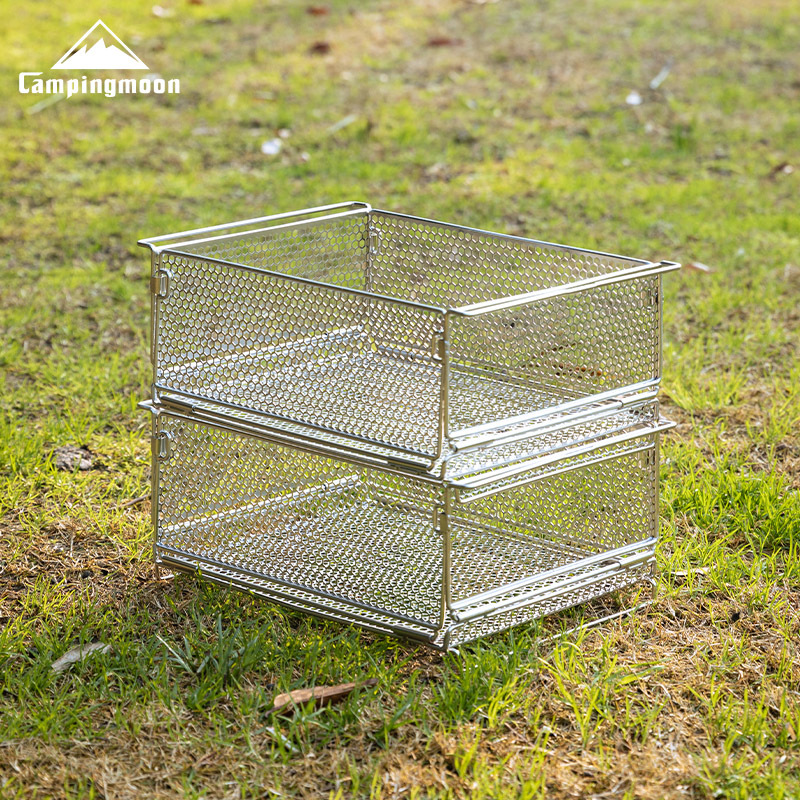 CAMPINGMOON CK-24SF Outdoor IG - đánh giá và giá Camping Cooking Basket