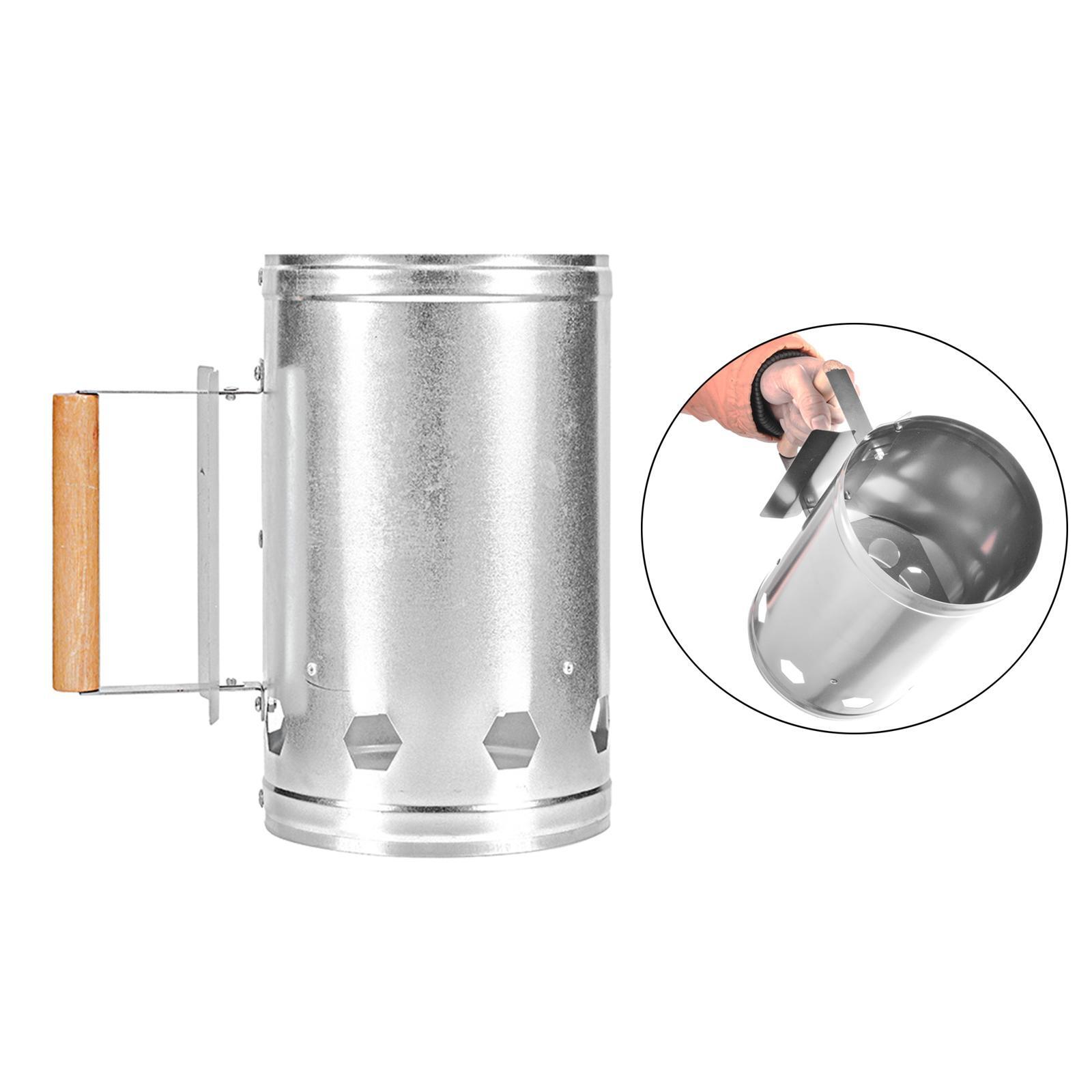 Barbecue BBQ Chimney Starter C - đánh giá và giá Charcoal Chimney Starter