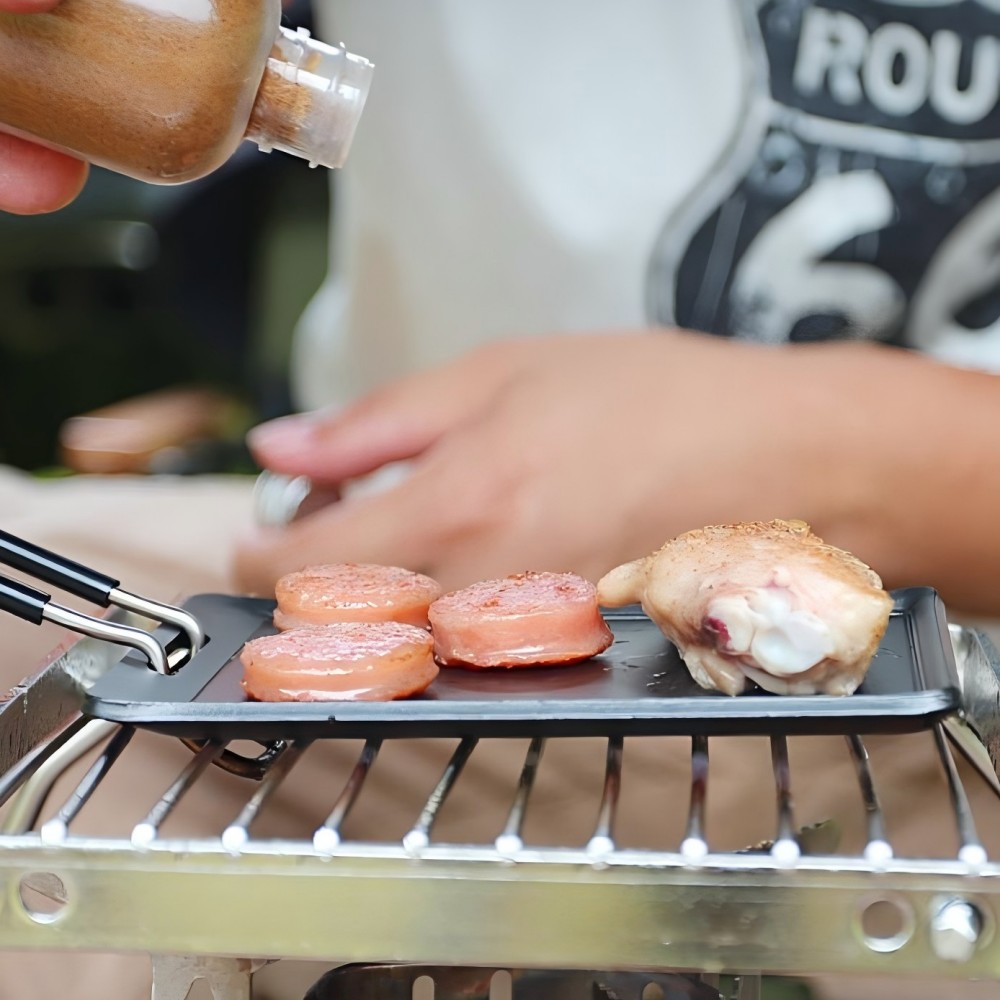 Camping Frying Pan Outdoor Por - đánh giá và giá Camping Cooking Meals