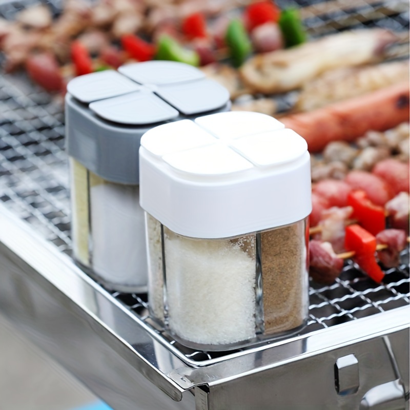 4in1 Camping Seasoning Shaker  - đánh giá và giá Camping Cooking Set Stainless Steel