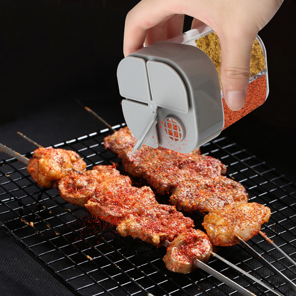4in1 Camping Seasoning Shaker  - đánh giá và giá Camping Cooking Set Stainless Steel