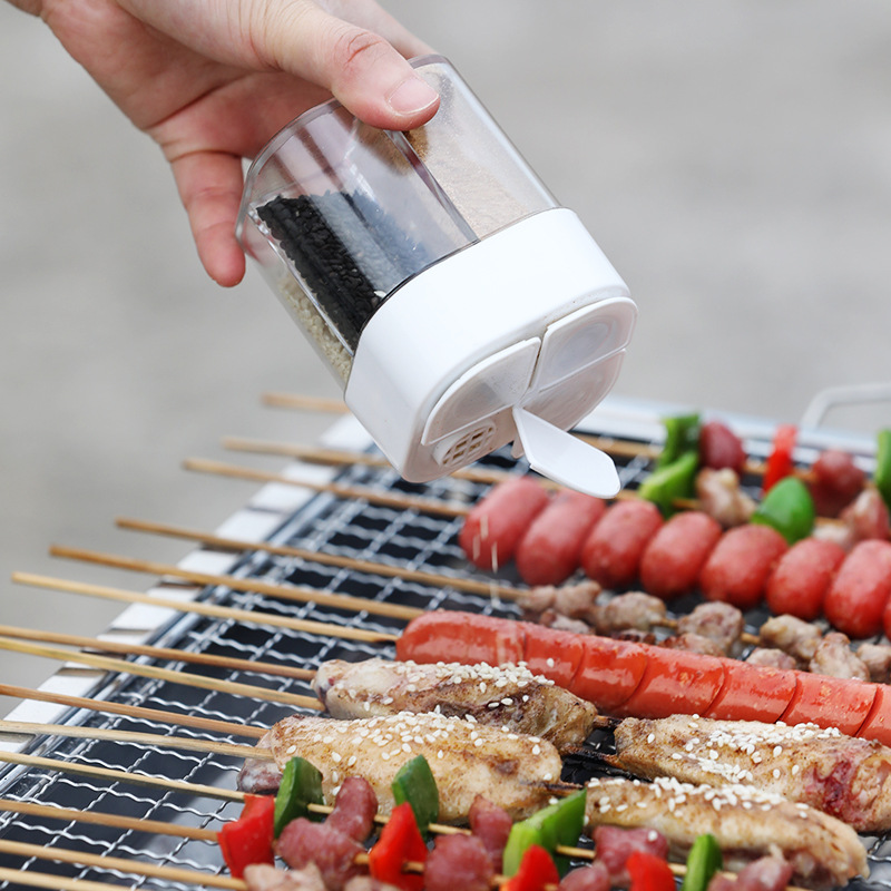 4in1 Camping Seasoning Shaker  - đánh giá và giá Camping Cooking Set Stainless Steel