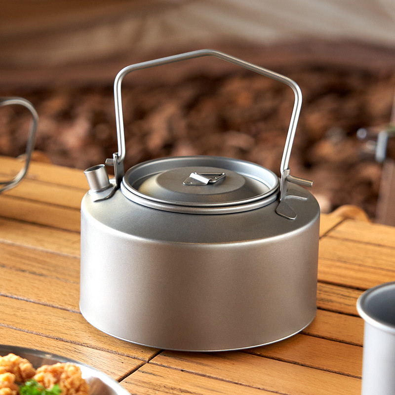 Camping Water Cooking Kettle T - đánh giá và giá Camping Cooking Set Stainless Steel