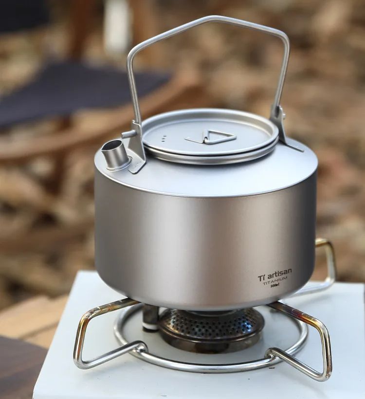 Camping Water Cooking Kettle T - đánh giá và giá Camping Cooking Set Stainless Steel