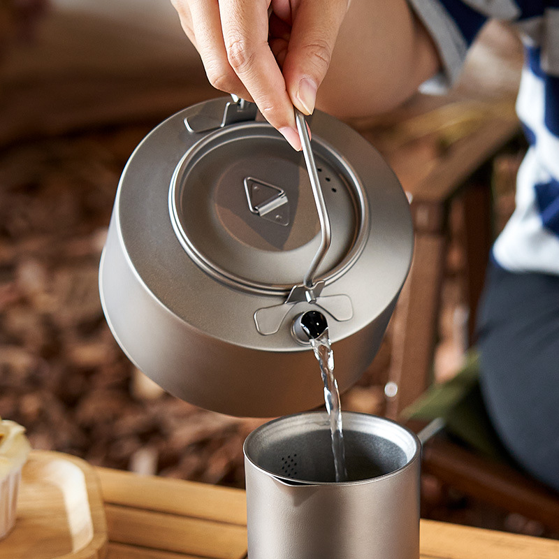 Camping Water Cooking Kettle T - đánh giá và giá Camping Cooking Set Stainless Steel