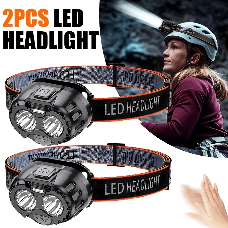 Powerful LED Induction Headlam - đánh giá và giá Camping Cooking Fish